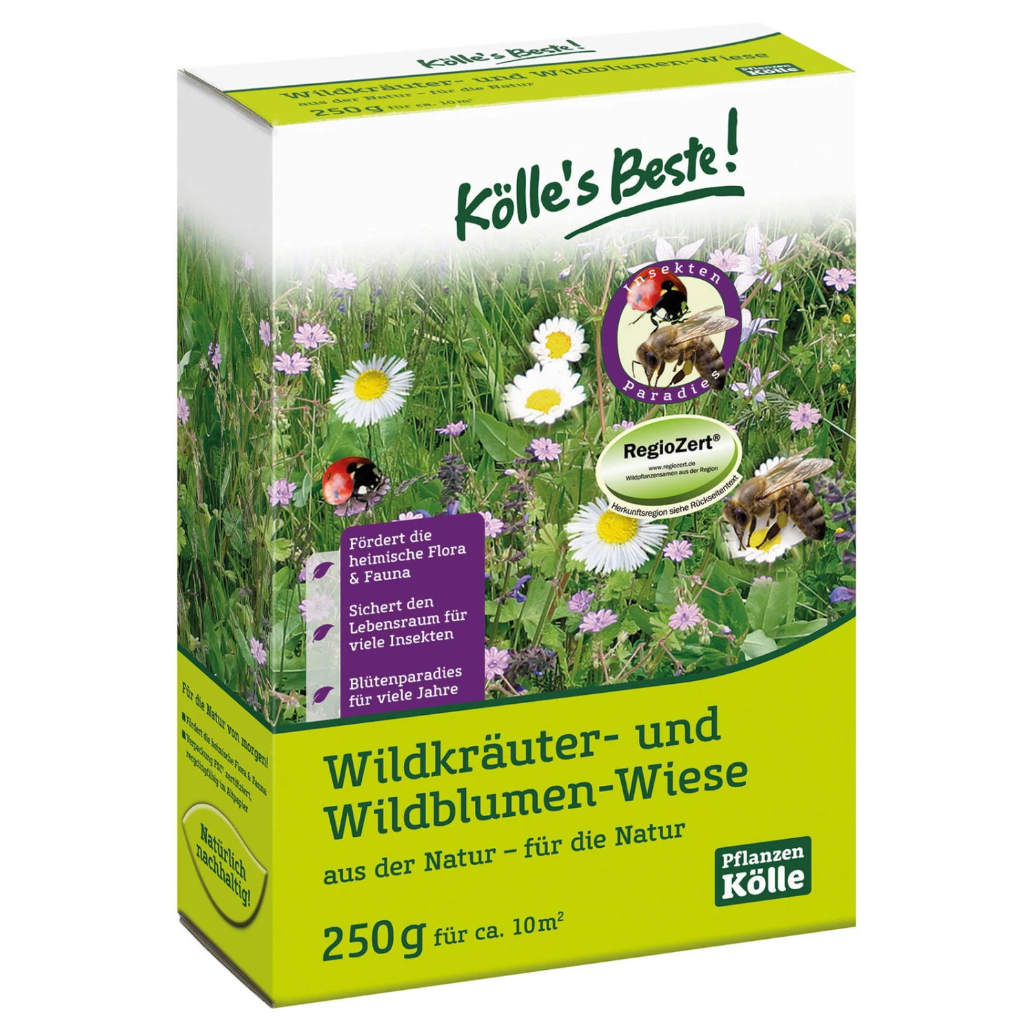 Kölle's Beste Wildkräuter- Und Wildblumenwiese Aus Der Region Nürnberg, 250 G 1 Kölle's Beste Wildkräuter- Und Wildblumenwiese Aus Der Region Nürnberg, 250 G
