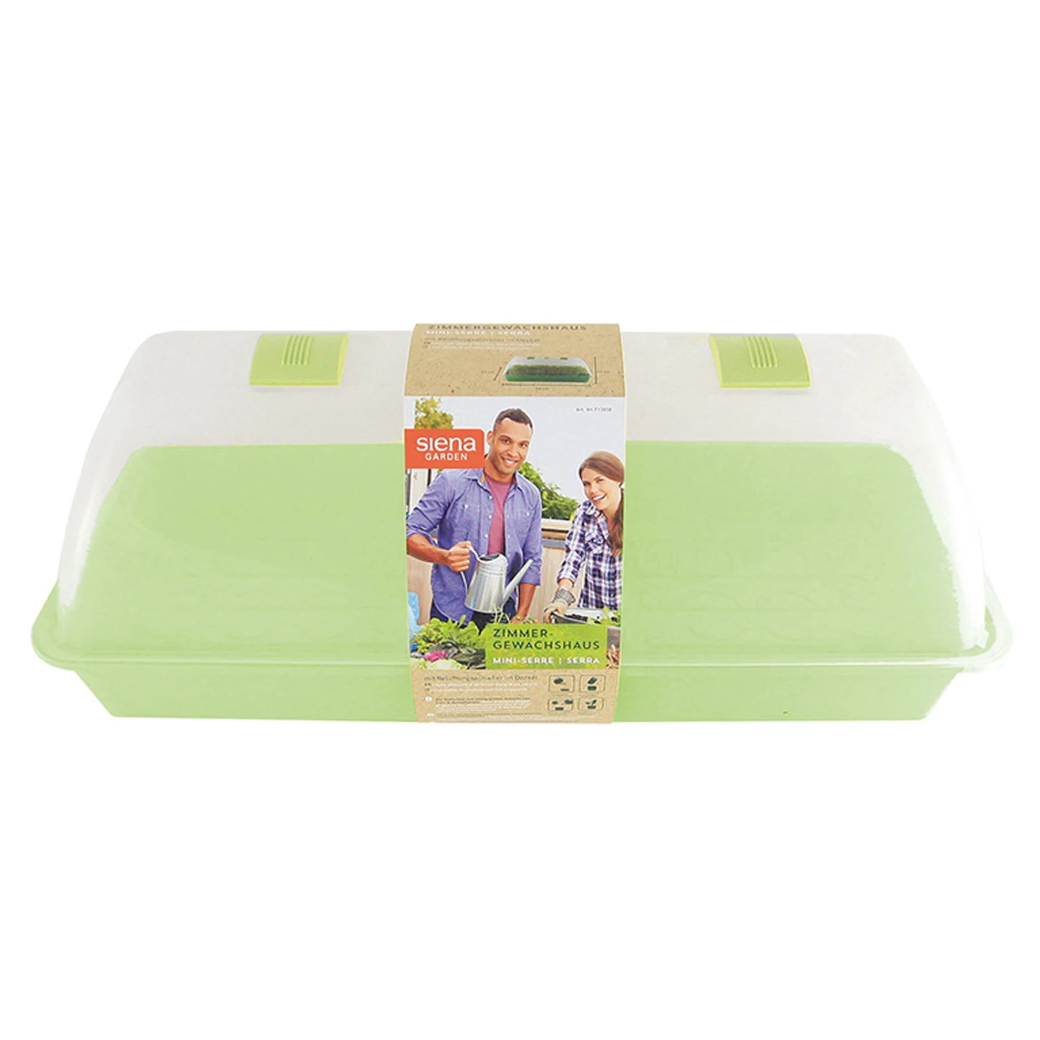 Zimmer-Gewächshaus Maxi-Grow, Pastellgrün, Kunststoff, 54 X 20 X 21,5 Cm 1 Zimmer-Gewächshaus Maxi-Grow, Pastellgrün, Kunststoff, 54 X 20 X 21,5 Cm