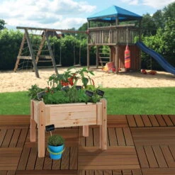 Kinderhochbeet 'Sophia', Naturbelassen, Ca. 70 X 50 X 56 Cm 7 Kinderhochbeet 'Sophia', Naturbelassen, Ca. 70 X 50 X 56 Cm -Biohort Gartenarbeit Geschaft 0920500145 Koelles Beste Kinderhochbeet Sophia 1 114690