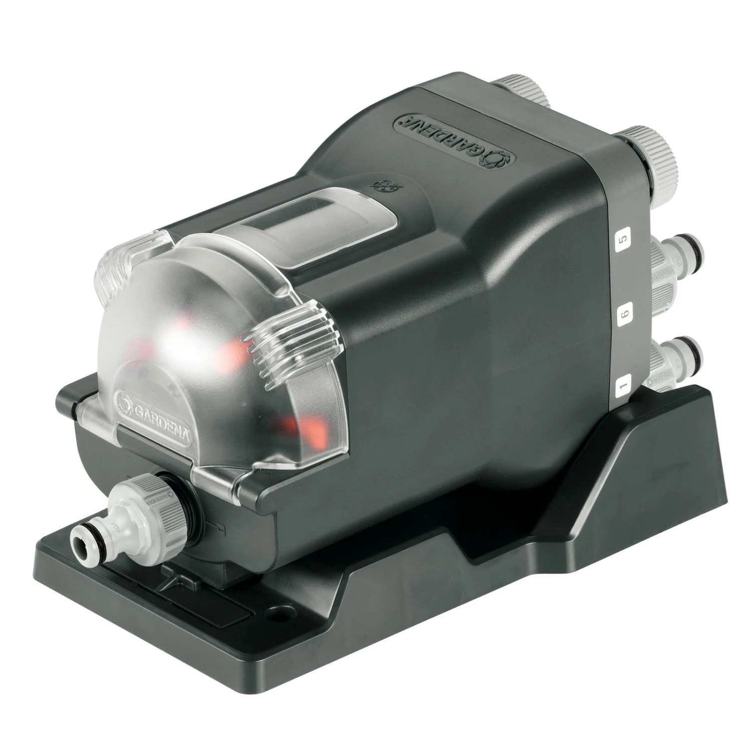Wasserverteiler, Gardena, Bis 6 Anschlussgeräte, Für Bewässerungscomputer 2 Wasserverteiler, Gardena, Bis 6 Anschlussgeräte, Für Bewässerungscomputer – Bild 2