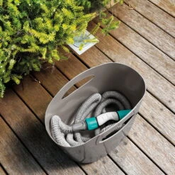 Aquapop Mit Selbstaufdehnbarem Schlauch, 5-15m, Braun, Kunststoff / Polyester -Biohort Gartenarbeit Geschaft 0930200478 Aquapop mit 5 15m selbstdehnbarem Schlauch braun 5 58935