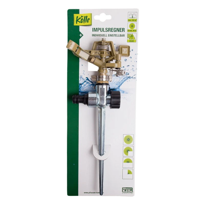 Kölle Impulsregner Aus Metall, Individuell Einstellbar 1 Kölle Impulsregner Aus Metall, Individuell Einstellbar