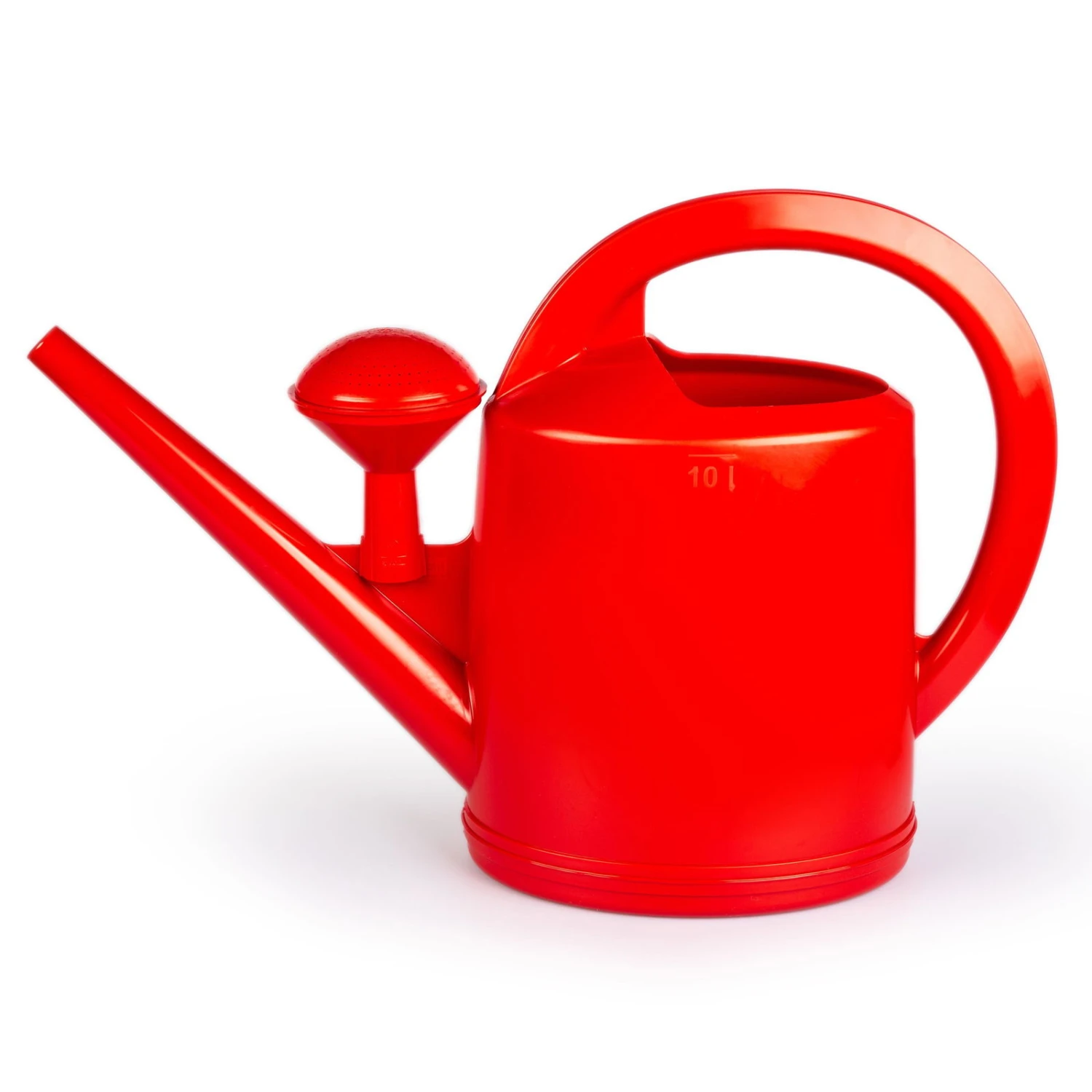 Stöckli Gießkanne, Rot, Mit Brausekopf, Kunststoff 1 Stöckli Gießkanne, Rot, Mit Brausekopf, Kunststoff