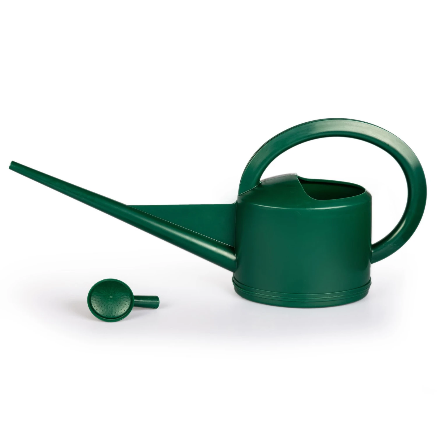 Stöckli Gewächshausgießkanne, Langer Ausgießer, 5 L, Grün, Mit Brausekopf 1 Stöckli Gewächshausgießkanne, Langer Ausgießer, 5 L, Grün, Mit Brausekopf