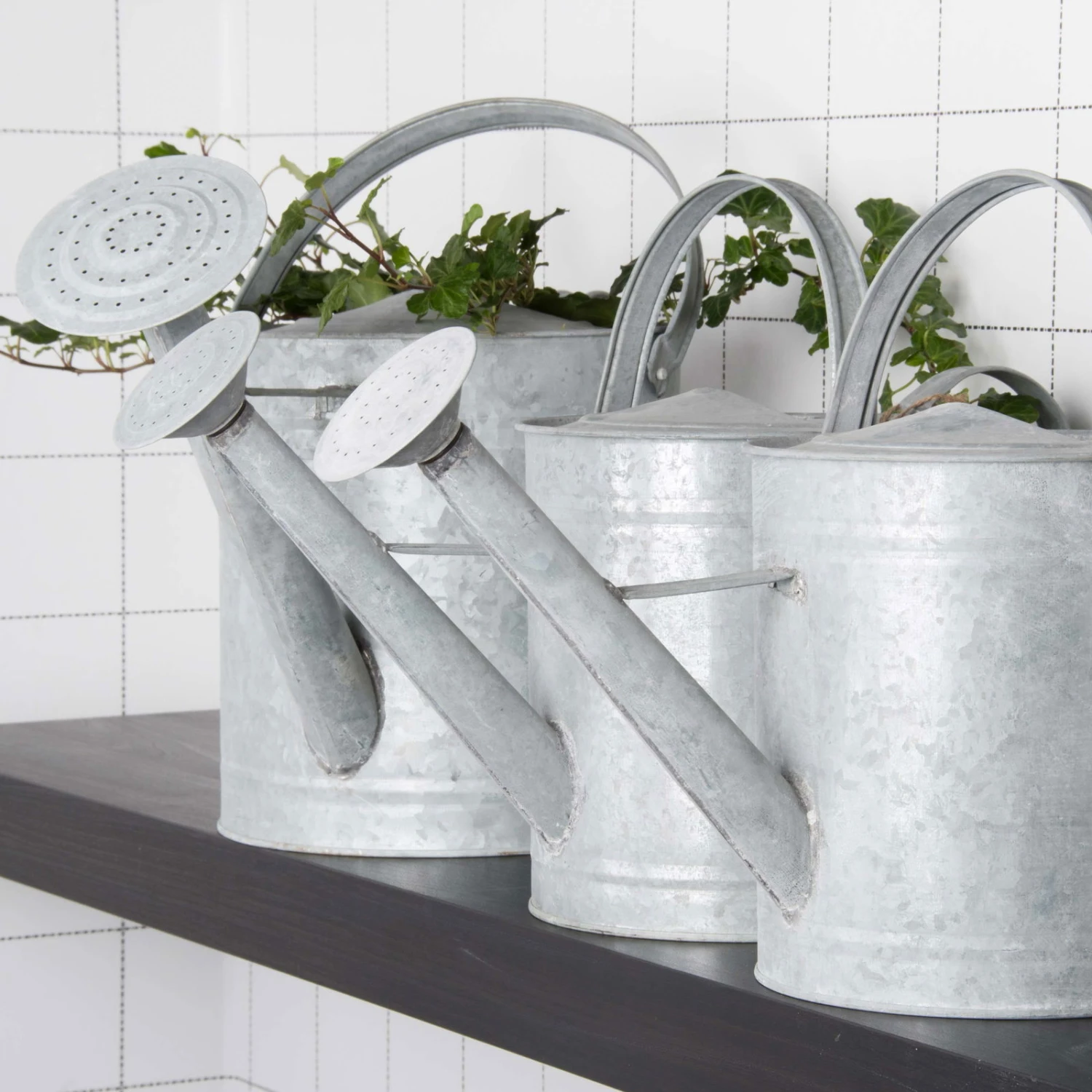 Altzink Gießkanne, Galvanisch Verzinkter Karbonstahl, 3,5 L 1 Altzink Gießkanne, Galvanisch Verzinkter Karbonstahl, 3,5 L