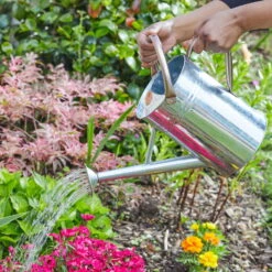 Gießkanne, Galvanisiert, Grau, Volumen 4,5 Liter -Biohort Gartenarbeit Geschaft 0930401400 Giesskanne Galvanised 4 99234