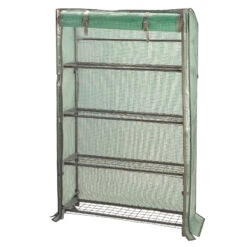 Balkongewächshaus 'Compact GroZone', Ca. 130 X 80 X 30 Cm -Biohort Gartenarbeit Geschaft 0980200189 Compact GroZone 4 Regale 2 99247