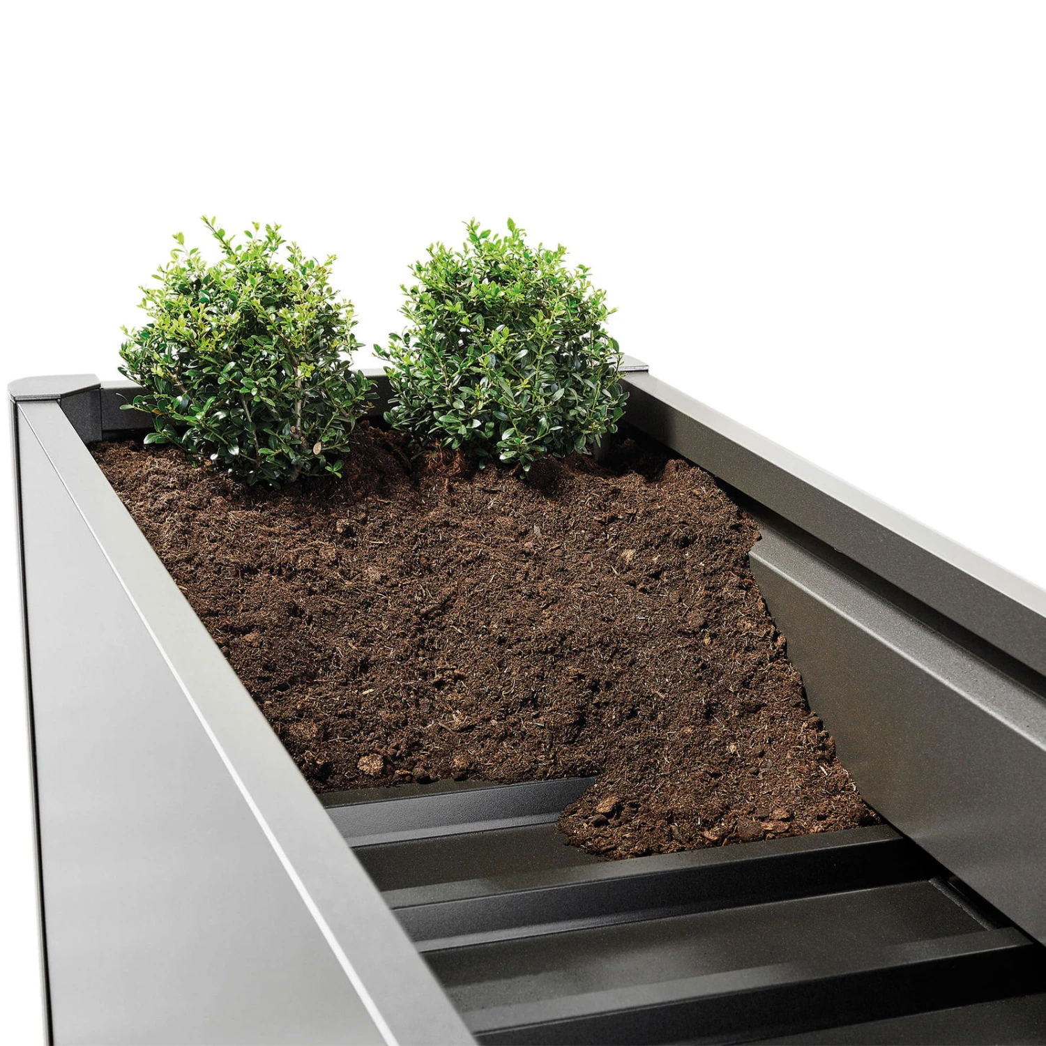 Biohort Zwischenboden Für Hochbeet 2x1, 196x100x3cm, Feuerverzinktes, Polyamid-einbrennlackiertes Stahlblech 1 Biohort Zwischenboden Für Hochbeet 2x1, 196x100x3cm, Feuerverzinktes, Polyamid-einbrennlackiertes Stahlblech