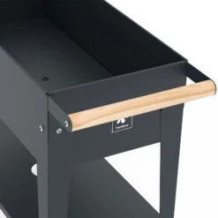 Hochbeet-Trolley Mit Rädern, Anthrazit, Metall, 75 X 35 X 80 Cm, 47 L -Biohort Gartenarbeit Geschaft 0980250141 Urban Garden Trolly auf Raedern anthrazit 5 84497