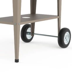 Hochbeet-Trolley Mit Rädern, Taupe, Metall, 75 X 35 X 80 Cm, 47 L -Biohort Gartenarbeit Geschaft 0980250143 Urban Garden Trolly auf Raedern taupe 3 84525