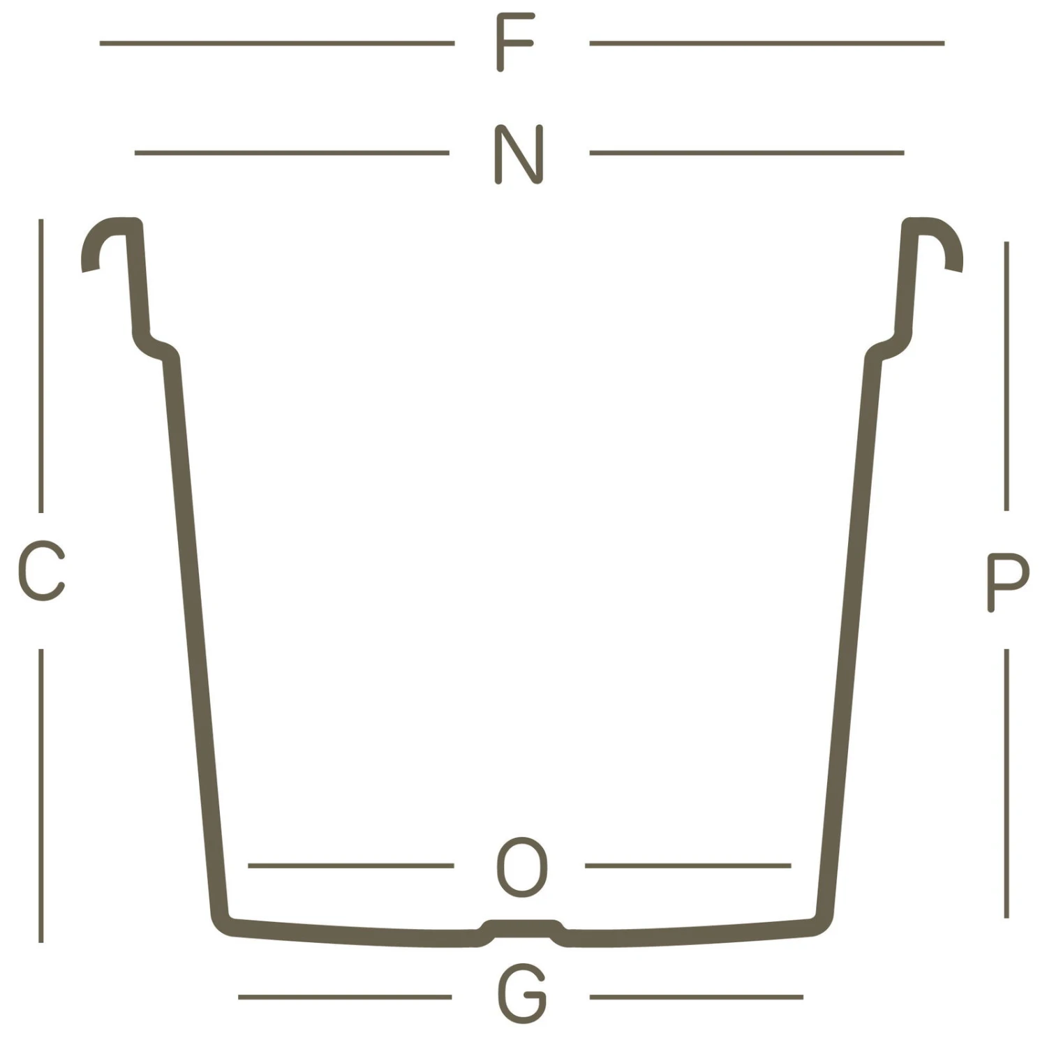 Euro 3 Plast Pflanzkübel Geo Taupe 2 Euro 3 Plast Pflanzkübel Geo Taupe – Bild 2
