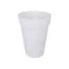 Elho Pflanzgefäß Loft Urban Round High, Weiß