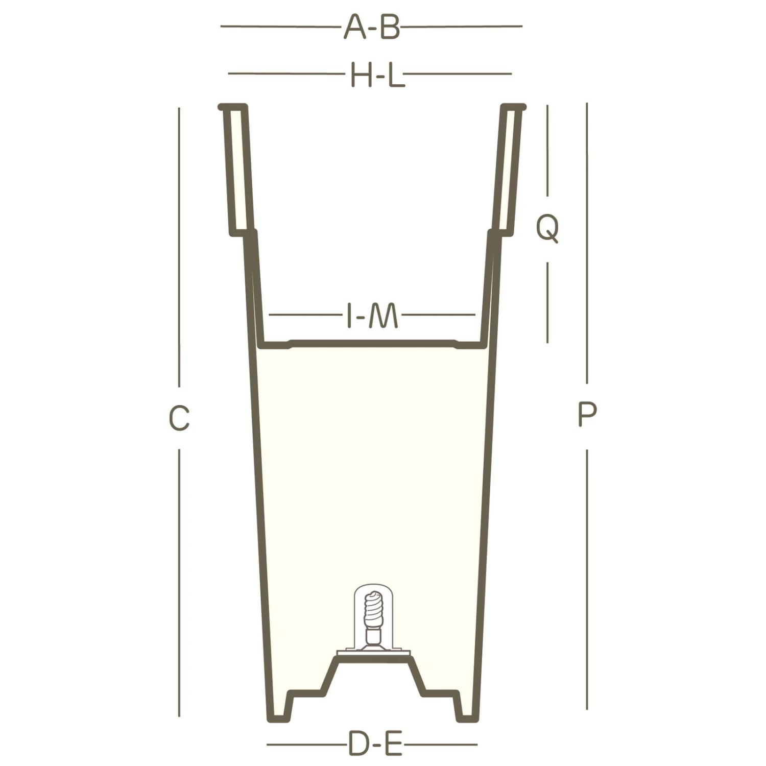 Pflanzkübel "Duo Quadro" Mit Pflanzeinsatz, Anthrazit, 37 Cm, Erdvol. 69 L 2 Pflanzkübel "Duo Quadro" Mit Pflanzeinsatz, Anthrazit, 37 Cm, Erdvol. 69 L – Bild 2