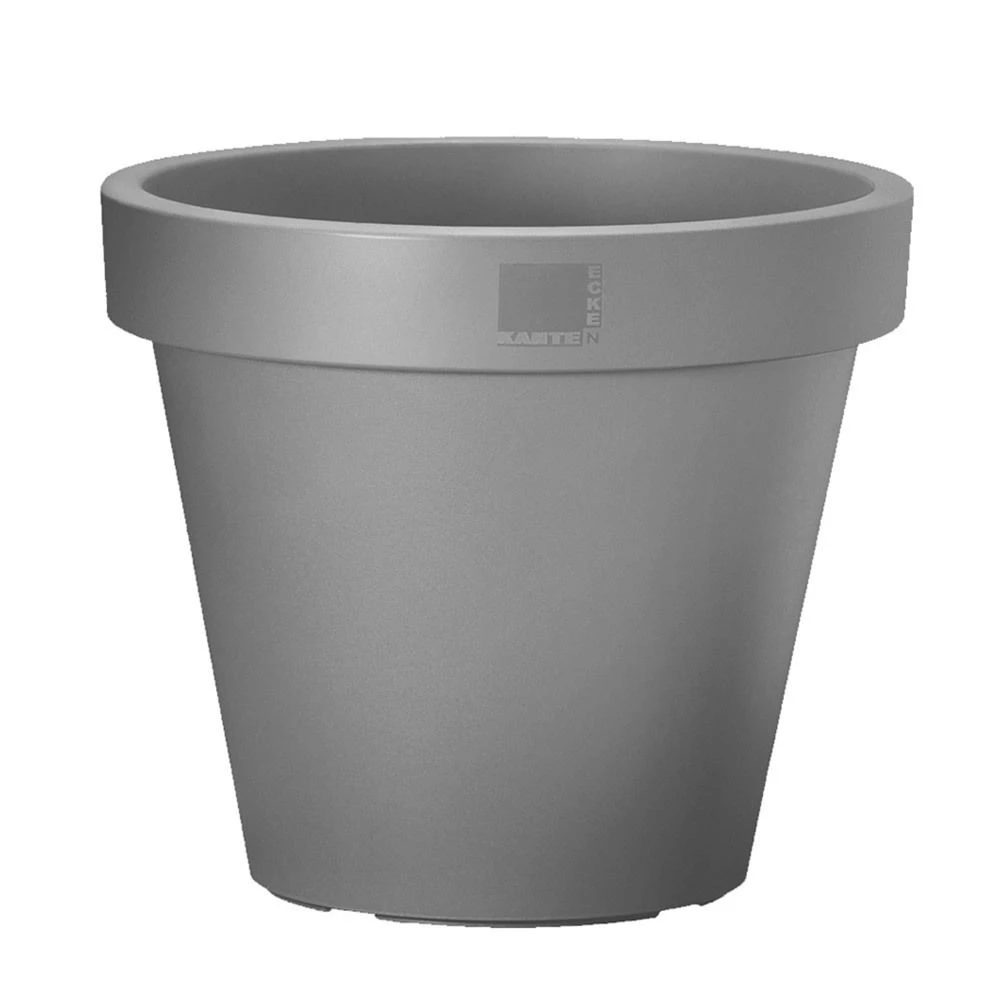 Kölle Pflanzgefäß Julie Steingrau, Ø Ca. 40 Cm, Höhe 35 Cm, Erdvol. 24 L 1 Kölle Pflanzgefäß Julie Steingrau, Ø Ca. 40 Cm, Höhe 35 Cm, Erdvol. 24 L
