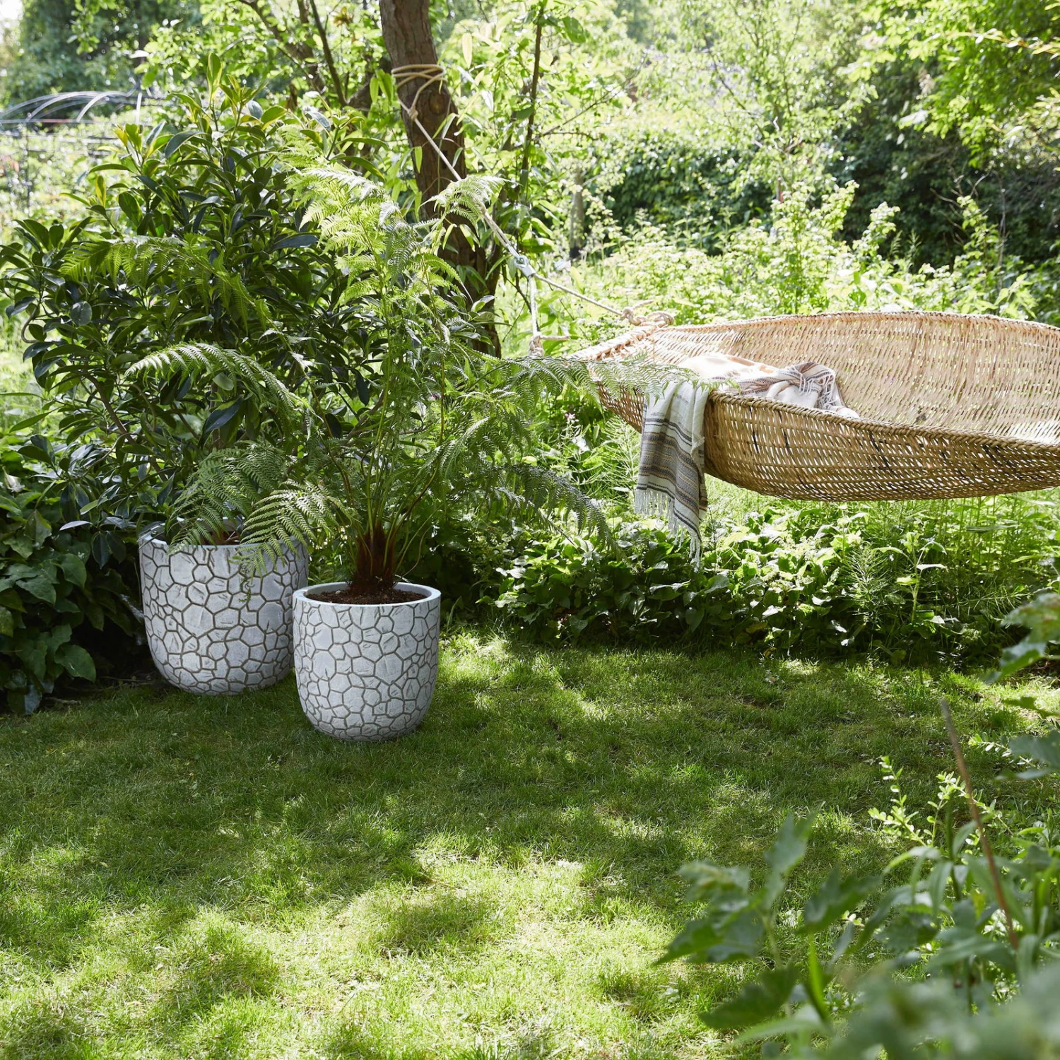 Pflanzgefäß 'Clay', Elfenbein, Ø 35 X H 34 Cm 2 Pflanzgefäß 'Clay', Elfenbein, Ø 35 X H 34 Cm – Bild 2