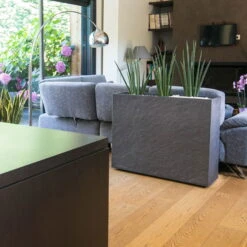 Pflanzkasten 'Volcania Crunch High', Anthrazit, Kunststoff -Biohort Gartenarbeit Geschaft 3230101089 Pflanzkasten Volcania Crunch High anthrazit L99xB29xH78cm 63l3 75441