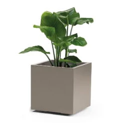 Pflanzkasten 'Kebe', Taupe, 35 Liter, 39,5 X 39,5 X 39,5 Cm