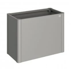 Biohort Pflanzbeet Belvedere, Verzinktes Stahlblech, Quarzgrau-metallic